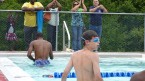Swimming competition at the LDBC.