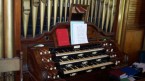 The organ that Teddy's cousin built.